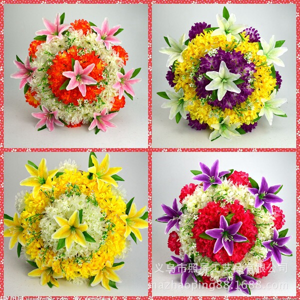 Yiwu Zhaoping Wholesale Sacrifice Chrysanthemum Simulation Fake…