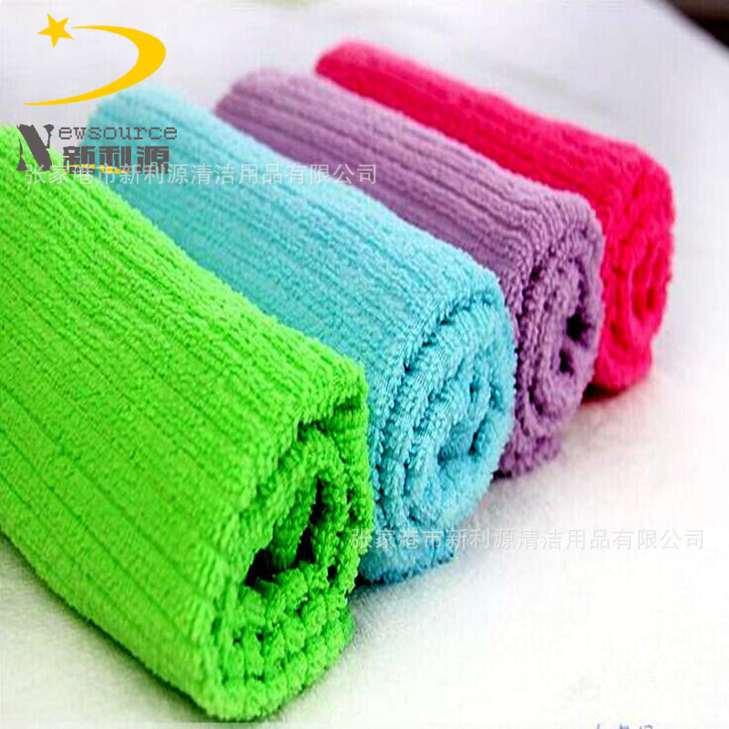 3+1 3+3 6+6 Polyester Striped Towel Fabric Production Size Factory Wholesale Production