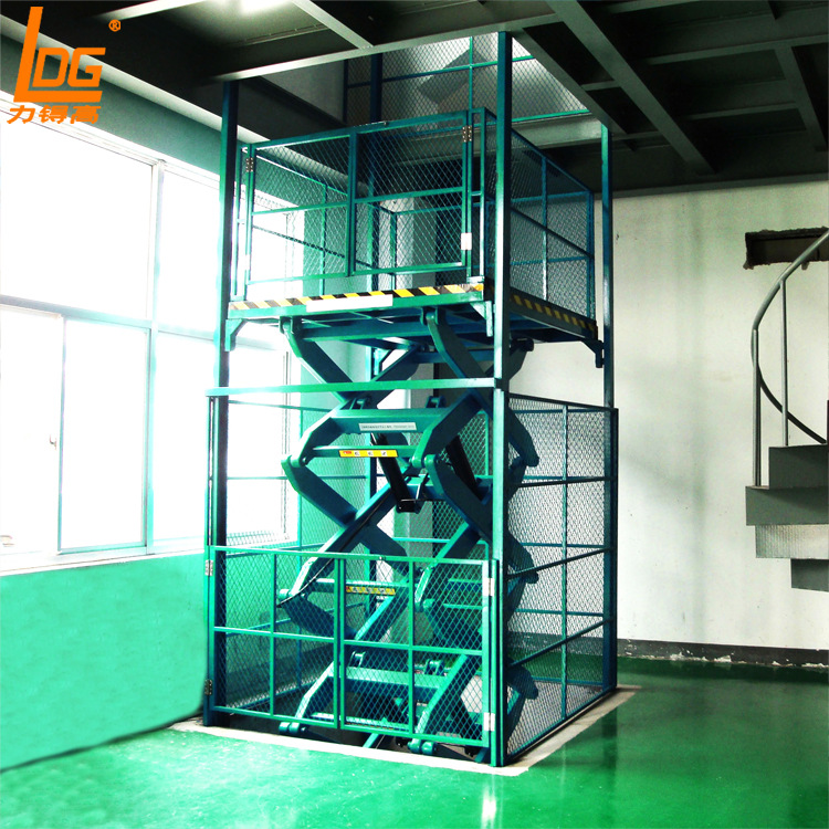 厂家供应 电动液压升降机 剪叉式升降货梯 固定式升降平台