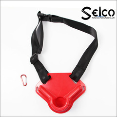 肚頂腰帶魚竿托船釣深海釣磯釣路亞腰帶小型輕巧 一件代發