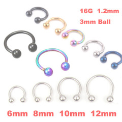 Body Piercing Jewelry: Versatile Ring, Ball & C-Bar Nipple Rings, Body Rings, CBR Stainless Steel Piercing Accessories—Wholesale