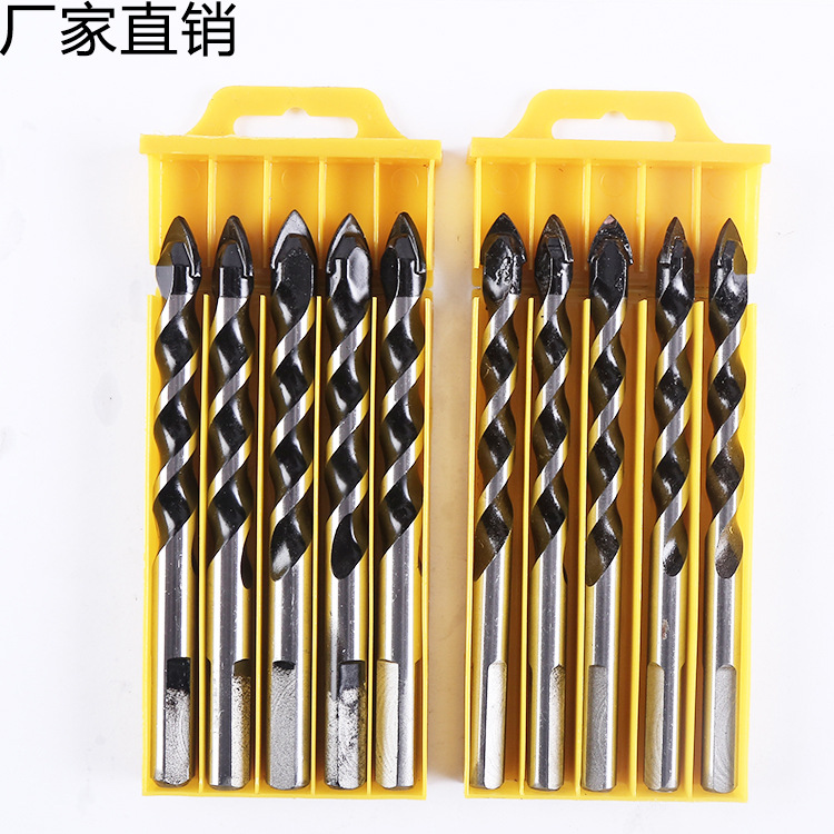 taladro eléctrico accesorios complementarios taladro de cerámica triangular alargado taladro de cerámica