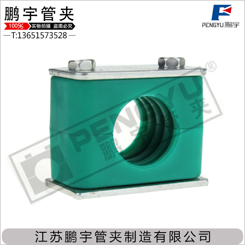G2轻型单孔管夹塑料管夹轻型塑料管夹导轨管夹塑料卡箍