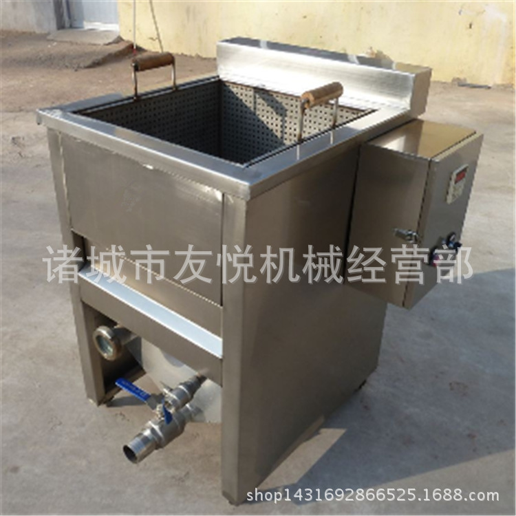 桃仁腰果裹糖油炸机 挂糖油炸锅 琥珀腰果油炸机