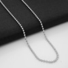 Necklace stainless steel, pendant, round beads, accessory, chain, wholesale