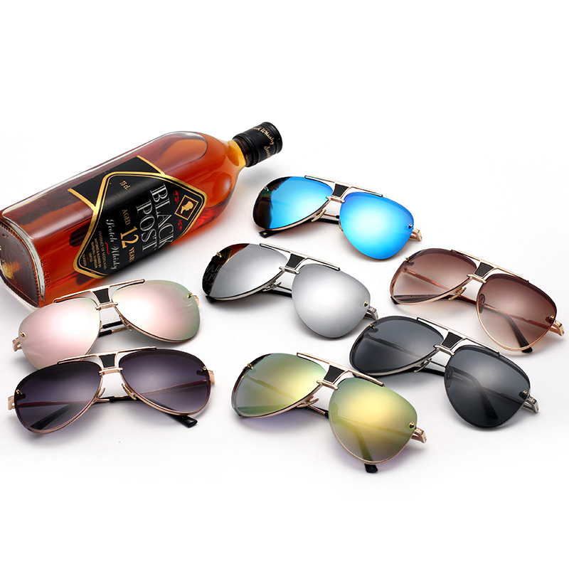 TI 1992-2015 commemorative edition sunglasses metal trendy street style sunglasses_voghion.com