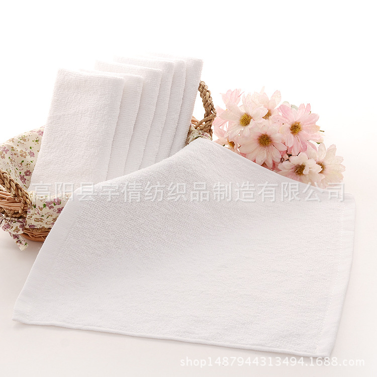 28g cotton square towel kitchen cleaning rag kindergarten children towel hotel catering disposable wipes