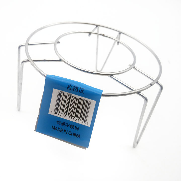 D1925 14 # acero puro alta pierna vapor estante olla necesidades diarias suministros de cocina Yiwu 2 yuanes dos yuanes tienda