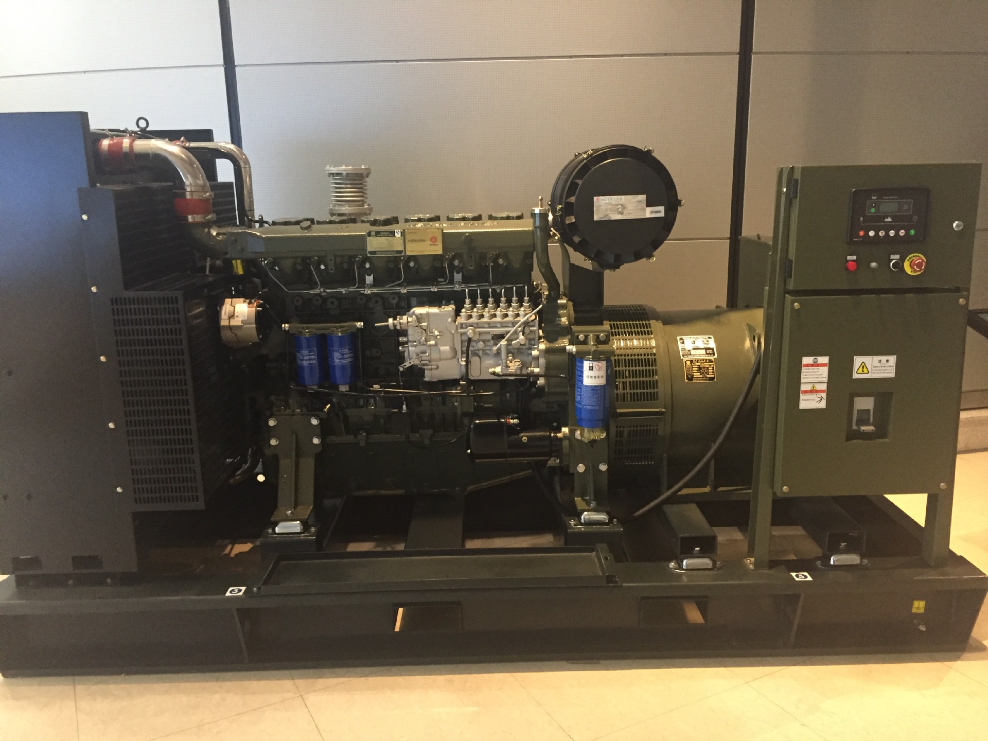 潍柴300千瓦 WP10D320E200 350千瓦 400千瓦开架式机组