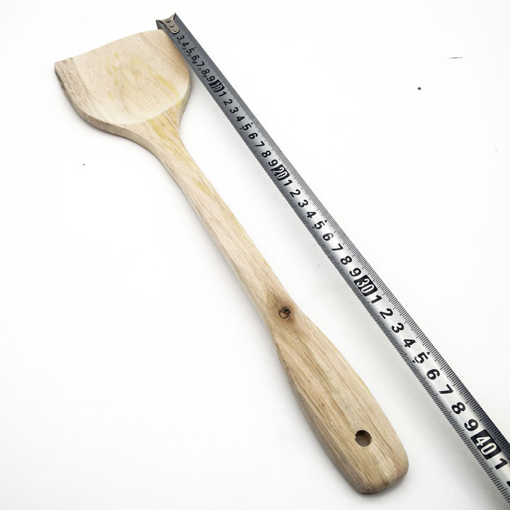 G1332 mango largo espátula de madera pala cocina Yiwu 2 yuanes dos yuanes tienda binaria grandes almacenes supermercado