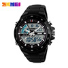 Fashionable waterproof trend digital watch, Korean style, wholesale