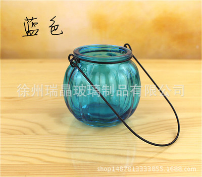 파란색