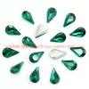 In stock wholesale melon seeds, tither drill tip bottom pear -shaped glass crystal diamond DIY shoe bag jewelry accessories sticker diamond