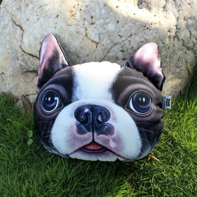 Headrest Animal Car Headrest Neck Pillow - bullfighting-3025