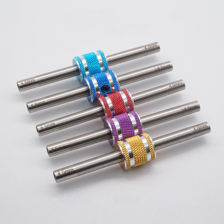 Wholesale four-wheel drive hexagon socket double-head sleeve stainless steel sleeve 4.0-4.5 model car installation modification tool Wholesale four-wheel drive hexagon socket double-head sleeve stainless steel sleeve 4.0-4.5 model car installation modification tool