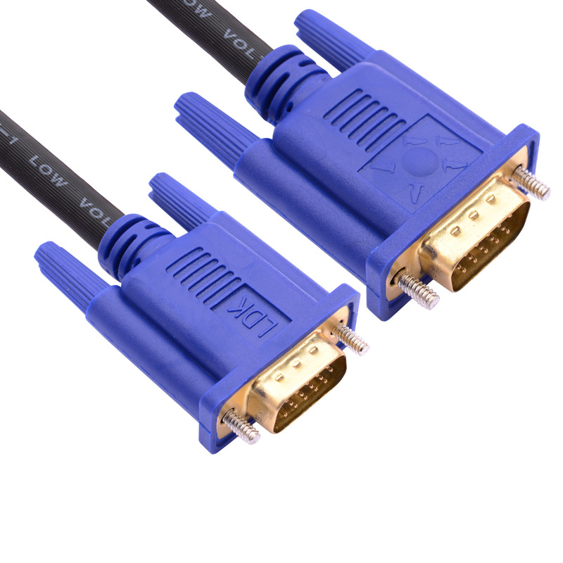 VGA cable computer connection line laptop display line 3+6 HD…