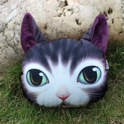 Neck Pillow Cervical Pillow: Headrest - cute-purple-3025
