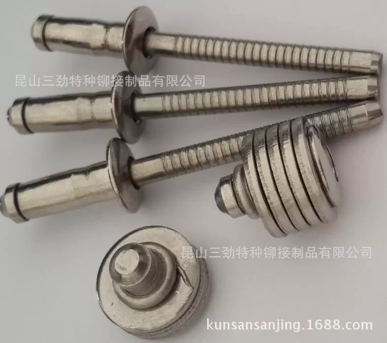 不锈钢单鼓股型抽芯铆钉316不锈钢单鼓铆钉拉铆钉 结构型单鼓铆钉