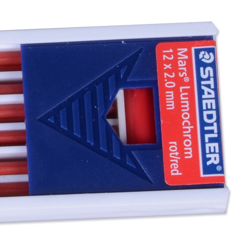 STAEDTLER 204 engineering drawing pen red, blue, green, yellow, magenta refill 2.0mm colored lead