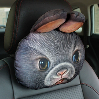 Headrest — Cute Cartoon Personality Creative Cat - connie-rabbit-3025