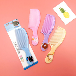 Cute Cartoon Comb, Kidsren's Comb, Colorfulful Plastic Comb, Portable Comb, Kindergarten Gift