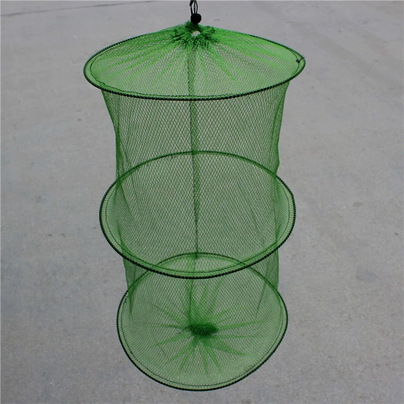 Не покрытый лентой, два круга ткани, три круга защиты мелкой рыбы, карман для сети, рыболовная сеть, рыболовные снасти, Простая защита мелкой рыбы оптом
