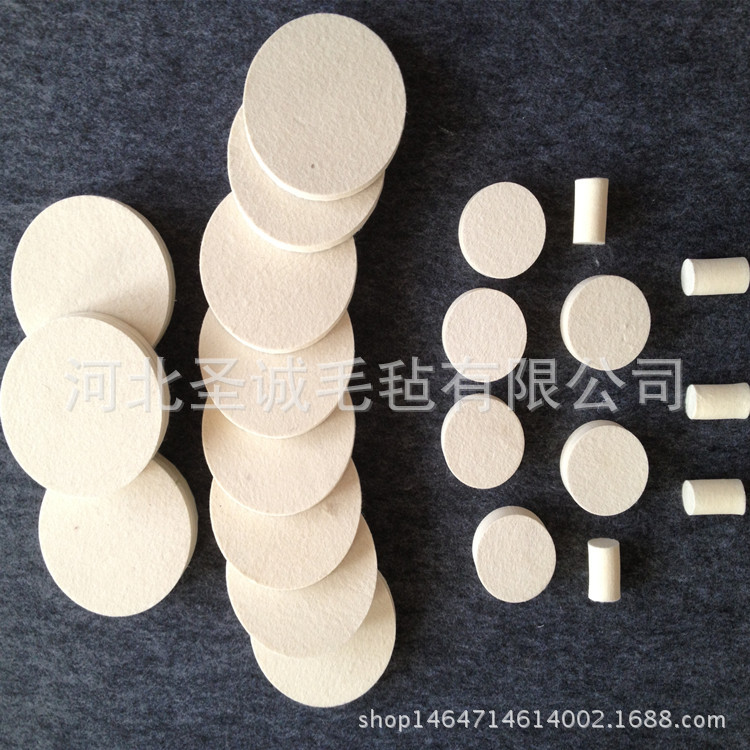 毛毡抛光段 毛毡抛光柱子 毛毡抛光制品