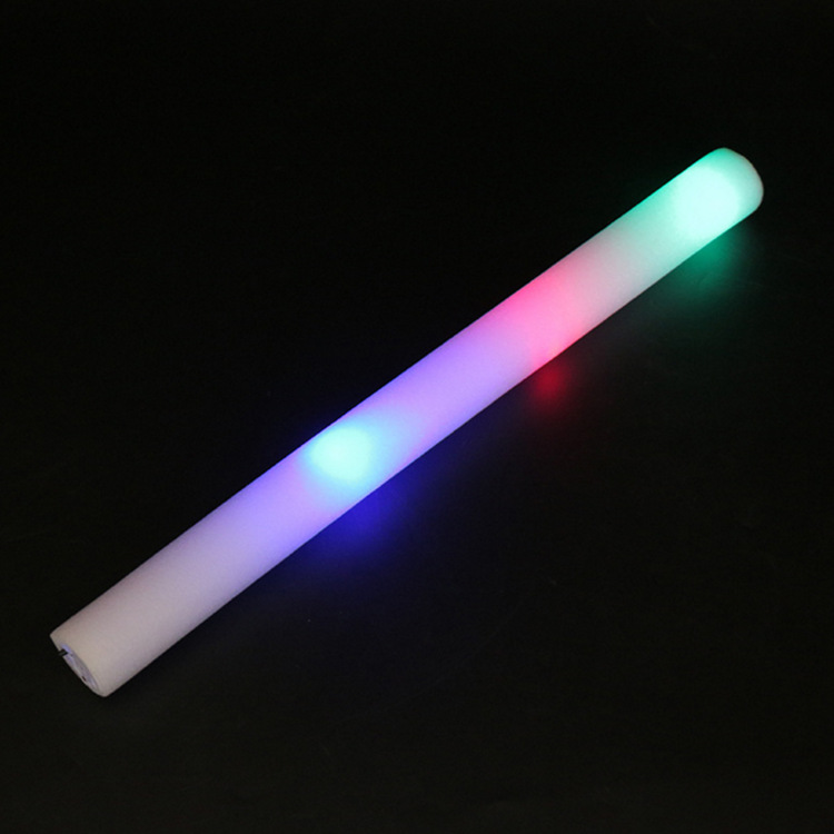 Colorful sponge stick Luminous concert stick LED light flash foam stick light stick activity cheer props