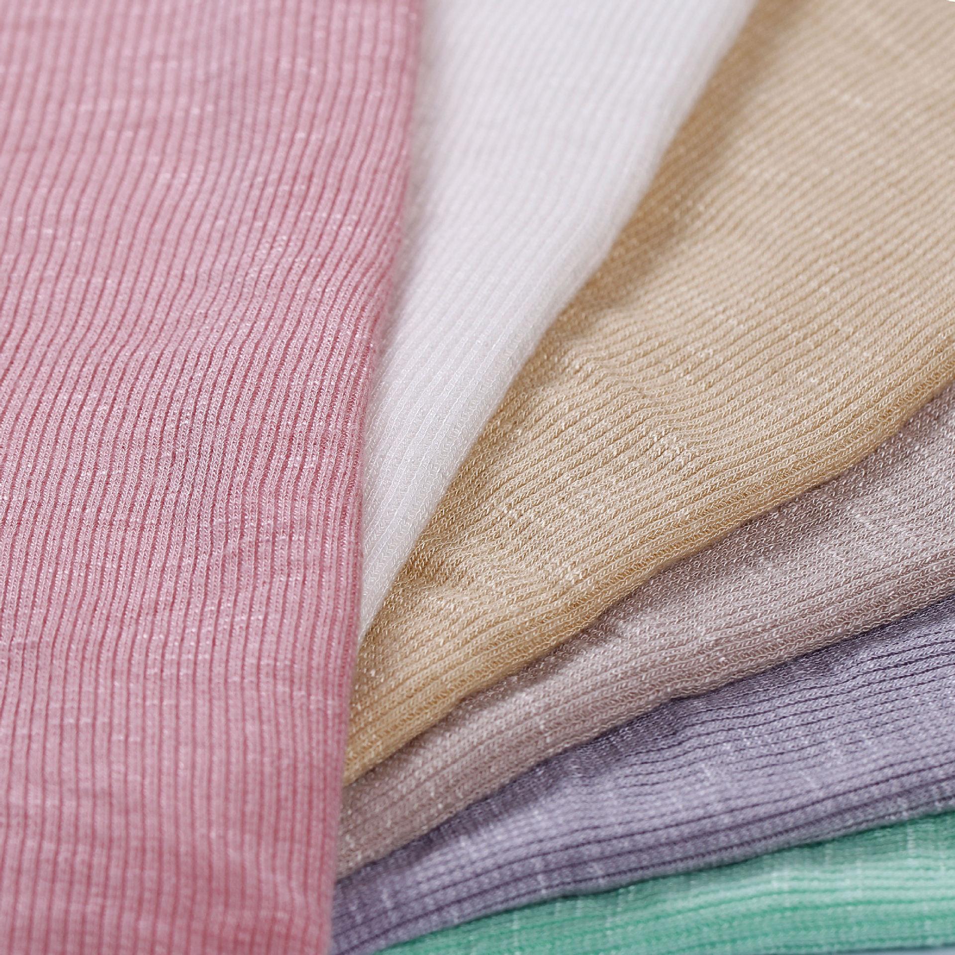 供应批发针织罗纹领口袖口罗纹布1*1罗纹2*2罗纹针织罗纹衣服家纺