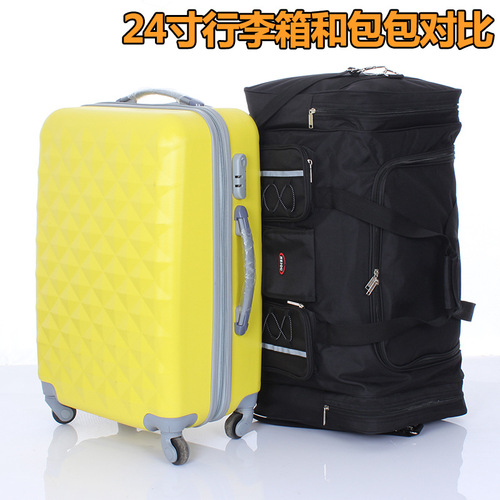 Large-capacity short-distance travel bag, women's handbag, long-distance folding travel bag, duffel bag, men's waterproof duffel bag
