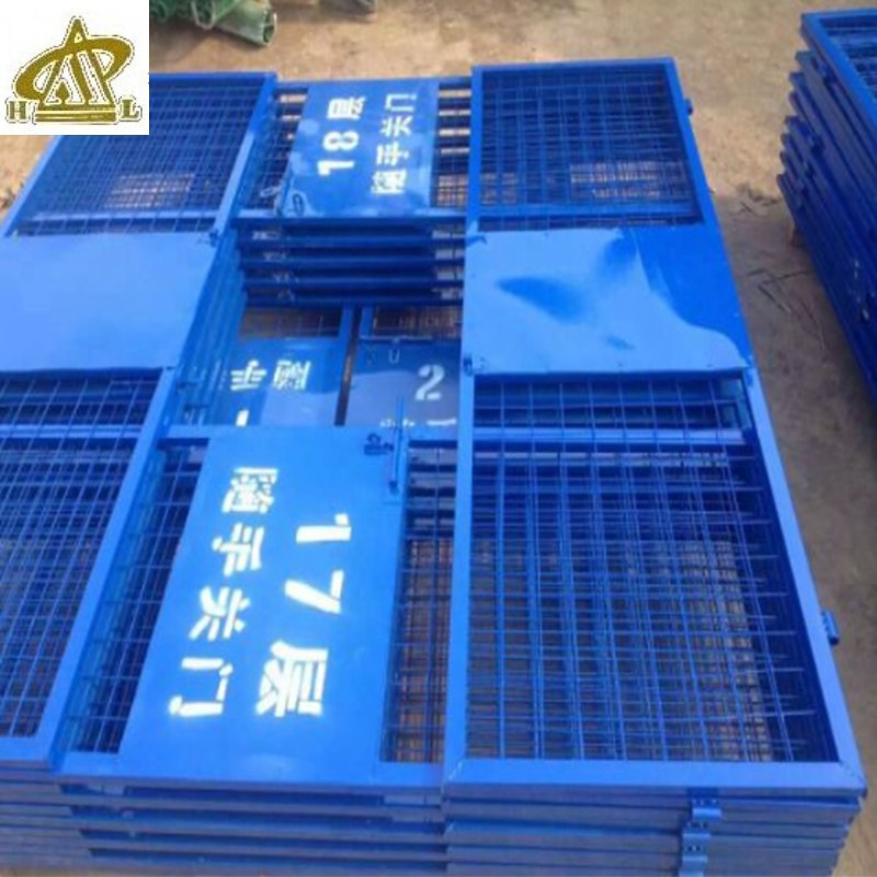 供应电梯安全防护门 踢脚板安全门 矿井电梯门 廉电梯门