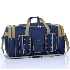 Large-capacity short-distance travel bag, women's handbag, long-distance folding travel bag, duffel bag, men's waterproof duffel bag