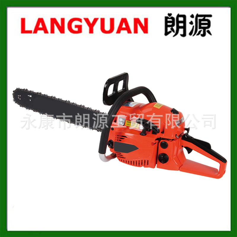 5200大功率汽油锯园林伐木机二冲程林业砍伐摩托锯锂电锯单手锯