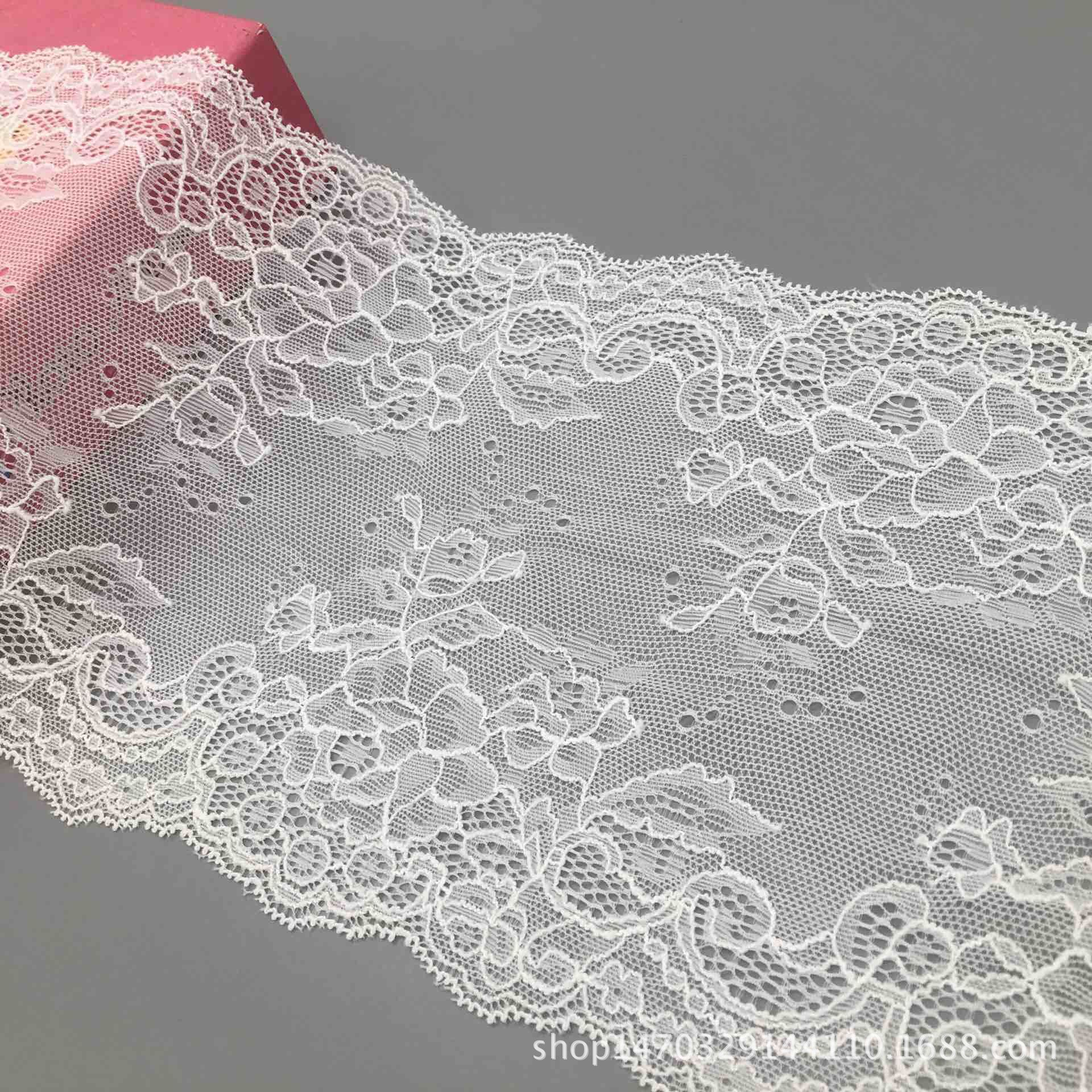 厂家直销现货批发17cm弹力蕾丝花边各种情趣内衣童装花边销售