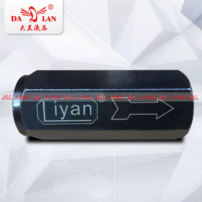 LIYAN力研3/8液压阀1/4管式逆止阀1/2单向阀CIT-02/03/04/06/08