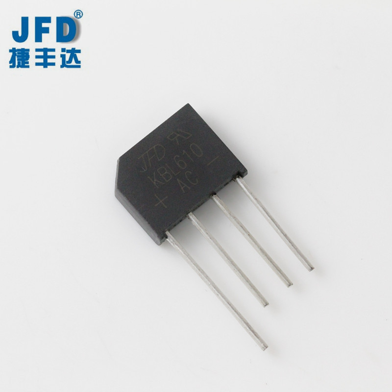 KBL610 整流桥堆 6A 1000V 扁桥