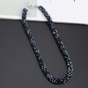 Genuine crystal handmade, beaded bracelet, fashionable necklace, short chain for key bag , universal decorations, Korean style, simple and elegant design