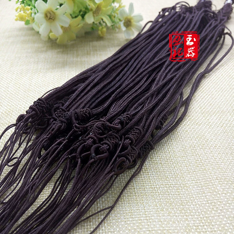 Woven strap handmade, necklace cord