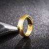 Long-lasting glossy copper metal ring for beloved suitable for men and women