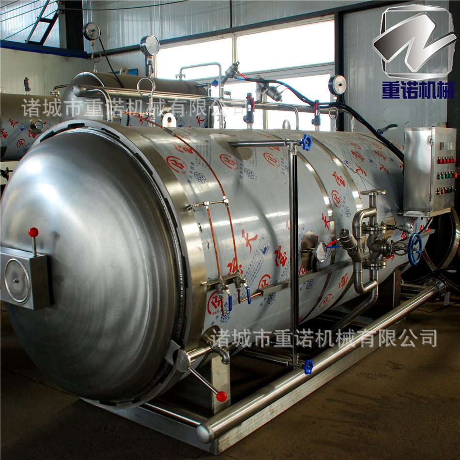 新供应食用菌灭菌锅高温杀菌设备单锅蒸汽杀菌锅反压食用菌灭菌锅