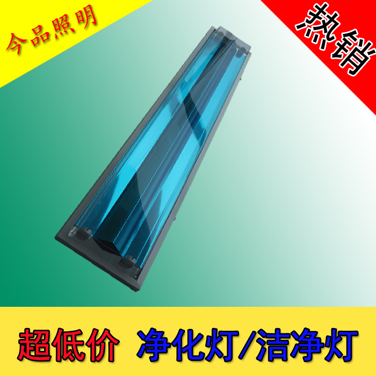 Purification lamp, 1.2-meter double-tube purification lamp, T8 double-tube LED purification lamp, sterilization and eye protection.