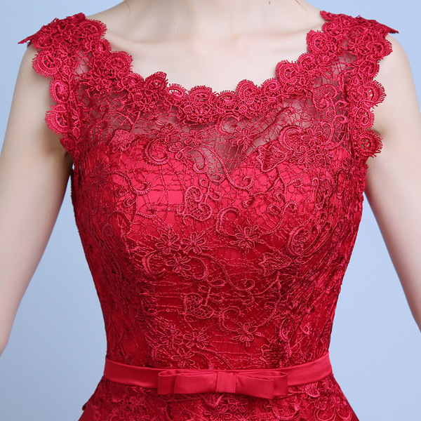 Long wedding dress