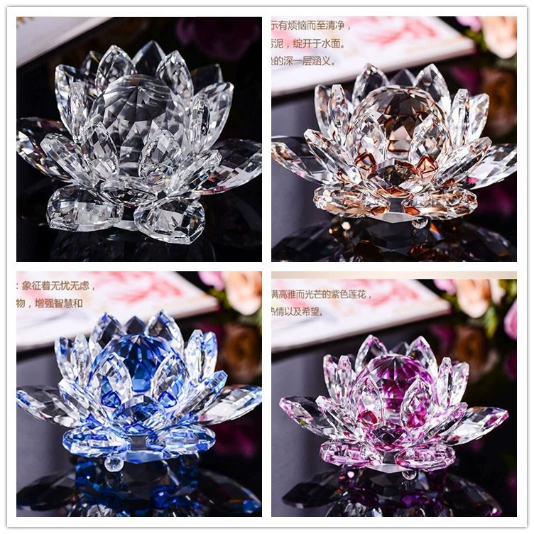 Х9 Crystal Lotus Kristal Автомобиль Swing Crystal Crafts Crafts Ceremony, оптовая проживание мебель декоративные украшения