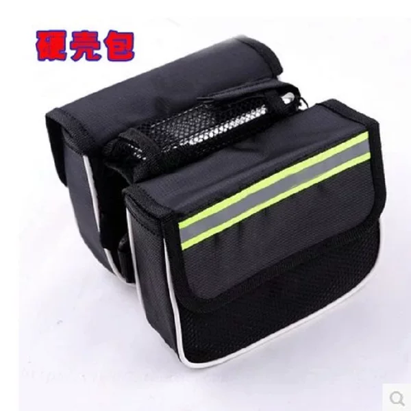 Bicycle front beam bag mountain bike New hard shell bag bicycle double bread wholesale