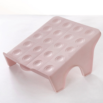 De doble capa tridimensional Zapatero de almacenamiento de plástico Zapatero de almacenamiento de zapatos organizador rack serie de color europeo y americano