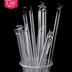 Petunia disposable plastic straws paper straws juice milk tea drink straws milk straws wholesale