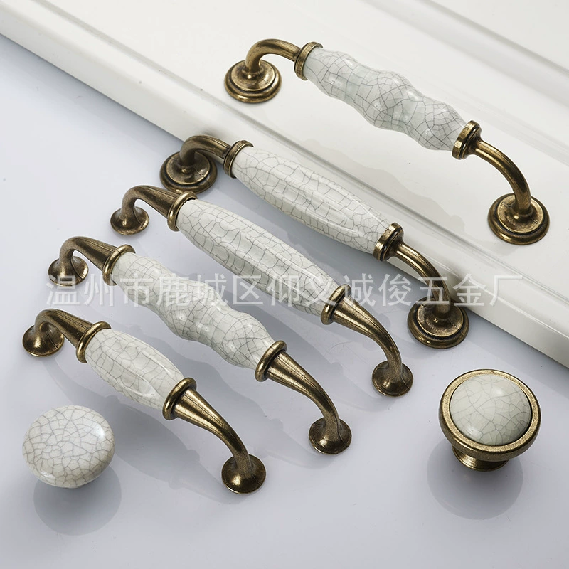 Керамическая ручка в стиле cabinet drawer door handle ручка браслета медиатор современная простая ручка