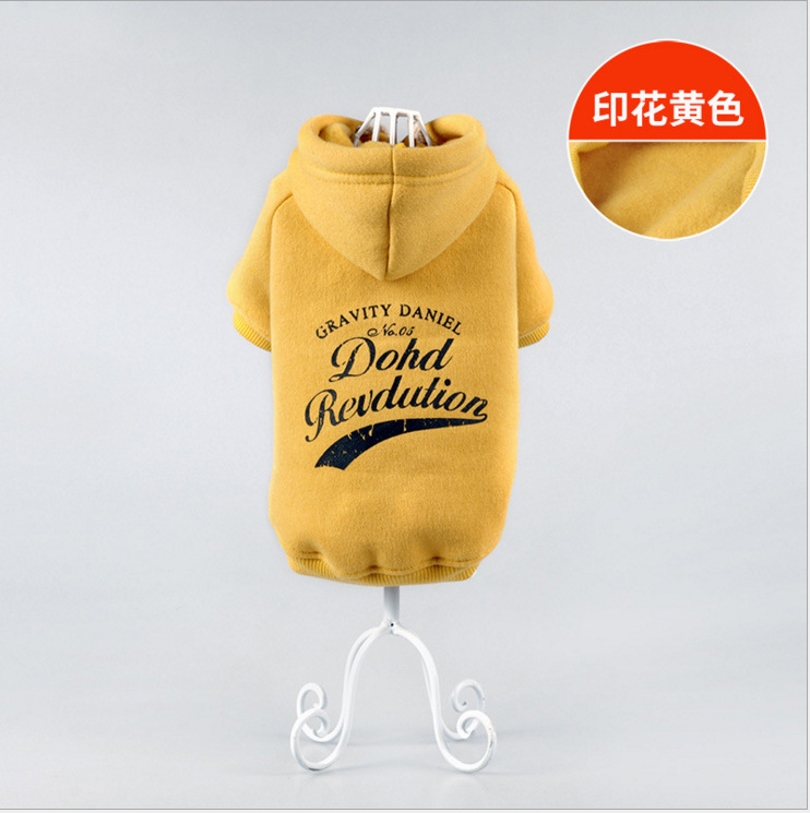 De una sola pieza de entrega suéter para perros ropa para perros de peluche de otoño e invierno ropa para mascotas al por mayor Amazon Ropa para perros de comercio exterior