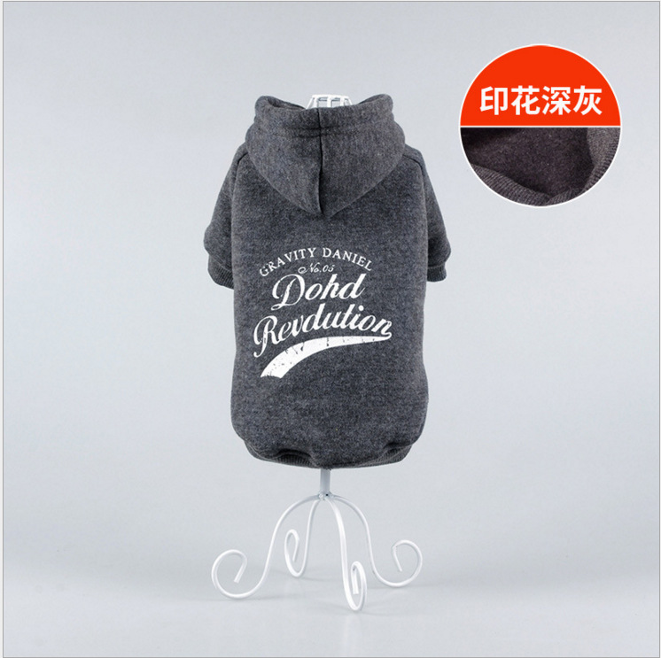 De una sola pieza de entrega suéter para perros ropa para perros de peluche de otoño e invierno ropa para mascotas al por mayor Amazon Ropa para perros de comercio exterior