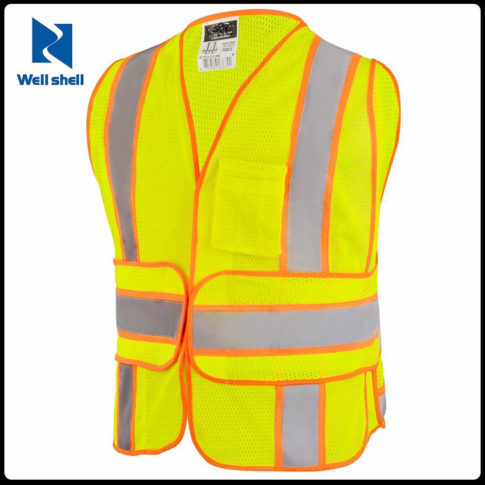 ANSI加拿大款反光条反光背心 反光衣马甲 Reflective vest